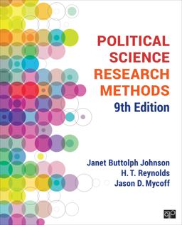 Political Science Research Methods 9th 9781544331430 Front Cover