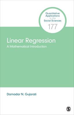 Linear Regression A Mathematical Introduction  9781544336572 Front Cover