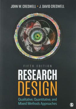BUNDLE: Creswell: Qualitative, Quantitative, and Mixed Methods Approaches 5e + Winter: a Crash Course in Statistics  9781544338422 Front Cover