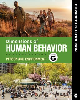 Dimensions of Human Behavior Person and Environment 6th 9781544339290 Front Cover