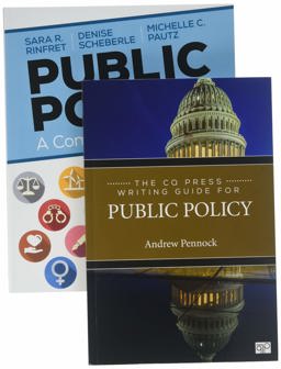 Public Policy + the Cq Press Writing Guide for Public Policy:  9781544343365 Front Cover