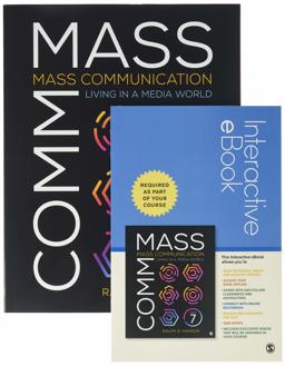BUNDLE: Hanson: Mass Communication 7e (Paperback) + Interactive EBook with Access Card  9781544353234 Front Cover