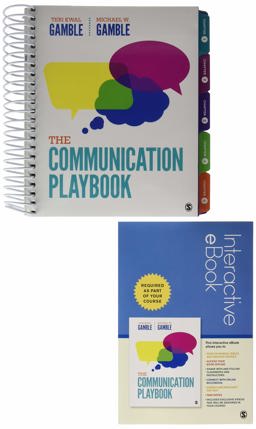 The Communication Playbook + the Communication Playbook, Interactive Ebook:  9781544358987 Front Cover