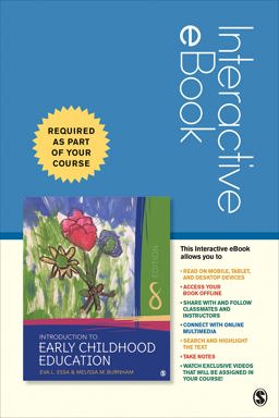 Introduction to Early Childhood Education - Interactive EBook 8th 9781544365039 Front Cover