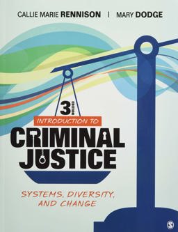 BUNDLE: Rennison: Introduction to Criminal Justice: Systems, Diversity, and Change, 3e (Paperback) + Interactive EBook  9781544365626 Front Cover
