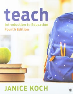 BUNDLE: Koch: Introduction to Education, 4e (Paperback) + Interactive EBook  9781544365879 Front Cover