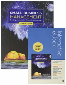 BUNDLE: Hatten: Small Business Management 7e + Interactive EBook  9781544365916 Front Cover