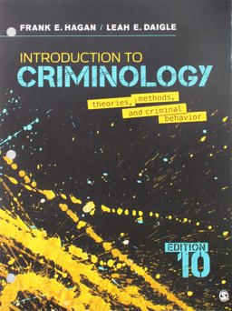 BUNDLE: Hagan: Introduction to Criminology, 10e (Loose-Leaf) + Interactive EBook  9781544366784 Front Cover