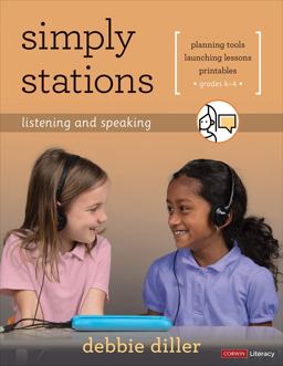 Simply Stations: Listening and Speaking, Grades K-4  9781544367163 Front Cover