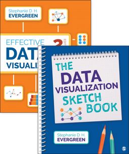 BUNDLE: Evergreen: Effective Data Visualization, 2e (Paperback) + Evergreen: Data Visualization Sketchbook (Spiral)  9781544371788 Front Cover