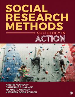 Social Research Methods Sociology in Action  9781544373935 Front Cover