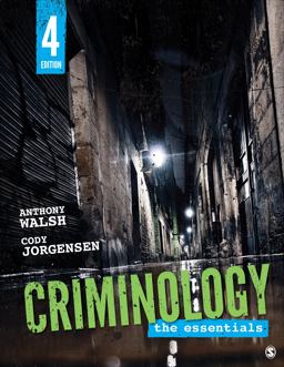 Criminology The Essentials 4th 9781544375373 Front Cover