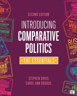 Introducing Comparative Politics The Essentials 2nd 9781544379043 Front Cover