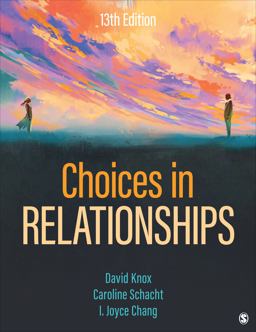 Choices in Relationships 13th 9781544379197 Front Cover
