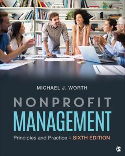 Nonprofit Management Principles and Practice 6th 9781544379982 Front Cover
