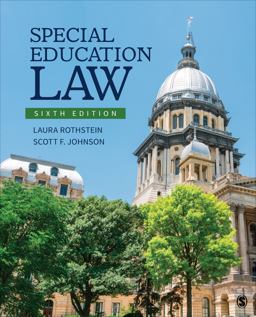 Special Education Law 6th 9781544388229 Front Cover