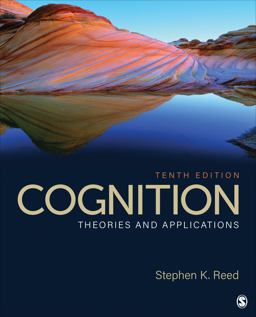Cognition Theories and Applications 10th 9781544392356 Front Cover