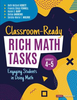 Classroom-Ready Rich Math Tasks Engaging Students in Doing Math  9781544399164 Front Cover