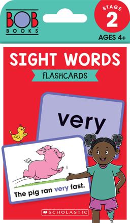 Bob Books - Sight Words Flashcards | Phonics, Ages 4 and up, Kindergarten (Stage 2: Emerging Reader)