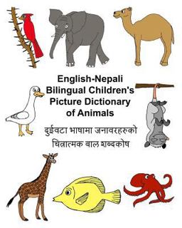 English-Nepali Bilingual Children's Picture Dictionary of Animals