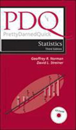 PDQ Statistics 3rd 9781550092073 Front Cover