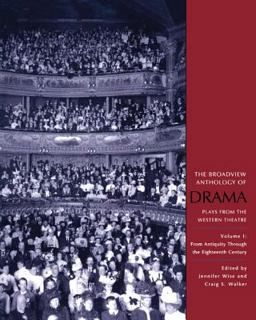 Broadview Anthology of Drama  9781551111391 Front Cover