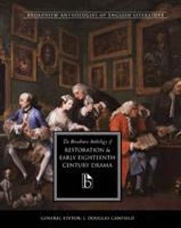 Broadview Anthology of Restoration and Early Eighteenth-Century Drama  9781551112701 Front Cover