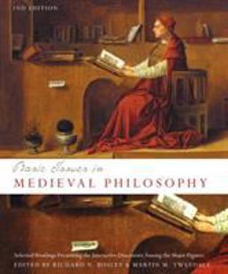 Basic Issues in Medieval Philosophy Selected Readings Presenting the Interactive Discourses among the Major Figures 2nd 9781551117157 Front Cover