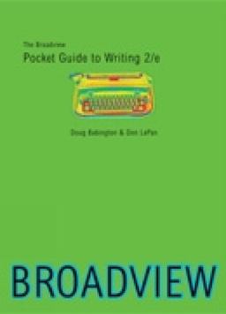 The Broadview Pocket Guide to Writing
