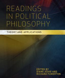 Readings in Political Philosophy Theory and Applications  9781551117652 Front Cover