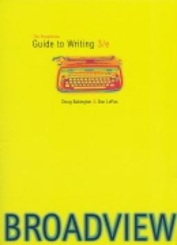 The Broadview Guide to Writing