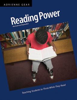 Reading Power Teaching Students to Think While They Read 2nd 9781551383101 Front Cover
