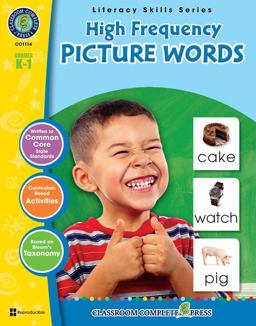 High-Frequency Picture Words, Grades K-1