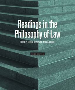 Readings in the Philosophy of Law 3rd 9781554812523 Front Cover
