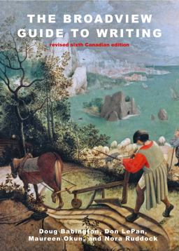 The Broadview Guide to Writing - Revised Sixth Edition