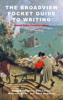 Broadview Pocket Guide to Writing Revised Fourth Canadian Edition 4th 9781554813360 Front Cover