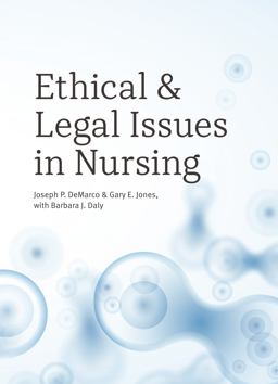 Ethical and Legal Issues in Nursing  9781554813964 Front Cover