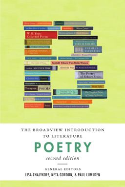 Broadview Introduction to Literature Poetry 2nd 9781554814053 Front Cover