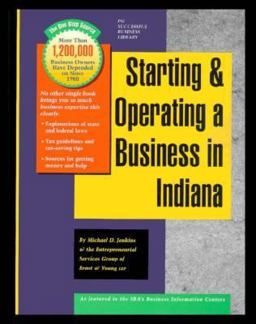 Starting and Operating a Business in Indiana