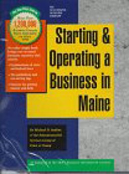 Starting and Operating a Business in Maine