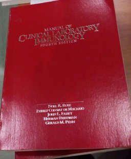 Manual of Clinical Laboratory Immunology 4th 9781555810443 Front Cover
