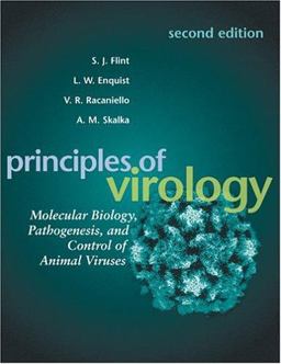 Principles of Virology Molecular Biology, Pathogenesis, and Control of Animal Viruses 2nd 9781555812591 Front Cover