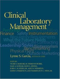Clinical Laboratory Management  9781555812799 Front Cover