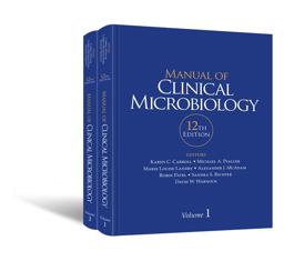 Manual of Clinical Microbiology, 2 Volume Set 12th 9781555819835 Front Cover