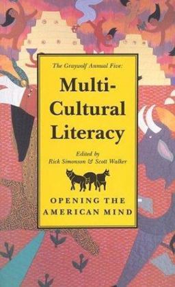 Graywolf Annual Five Multi-Cultural Literacy  9781555971144 Front Cover