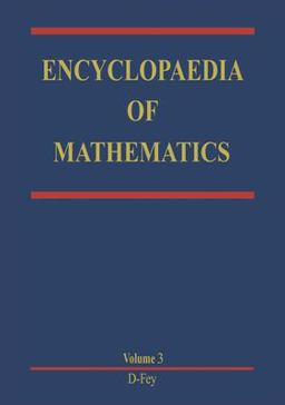 Encyclopaedia of Mathematics  9781556080029 Front Cover