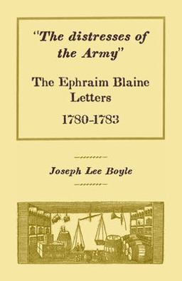 Ephraim Blaine Letters, 1780-1783