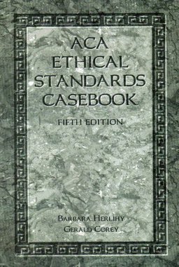 ACA Ethical Standards Casebook 5th 1996 Revised  9781556201509 Front Cover