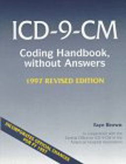 ICD-9-CM Coding Handbook, Without Answers 1997th 9781556482038 Front Cover