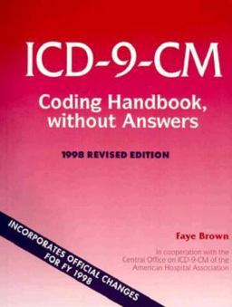 ICD-9-CM Coding Handbook, Without Answers  9781556482397 Front Cover